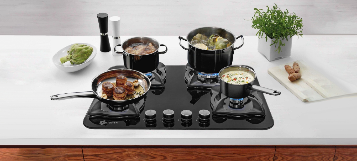 اجاق گاز صفحه ای توکار درسا مدل DG2104-4