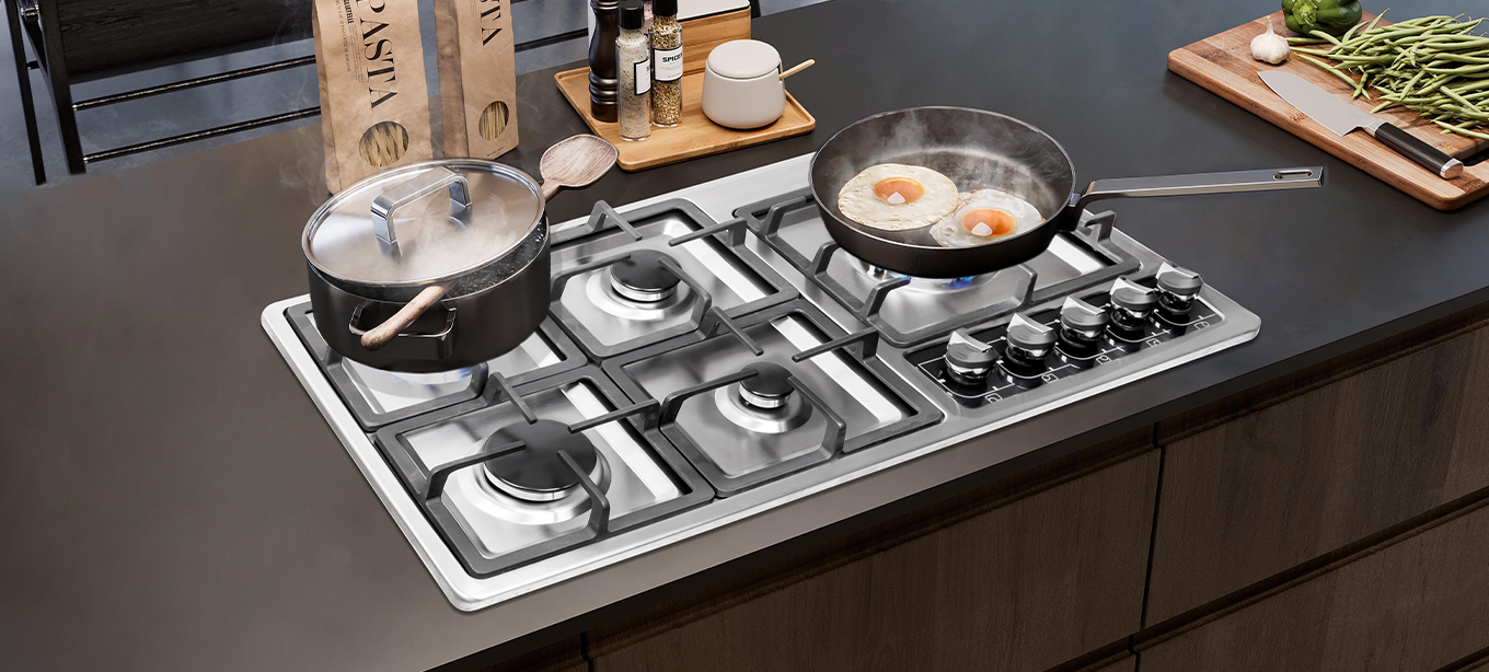 اجاق گاز صفحه ای توکار درسا مدل DG2302-5R