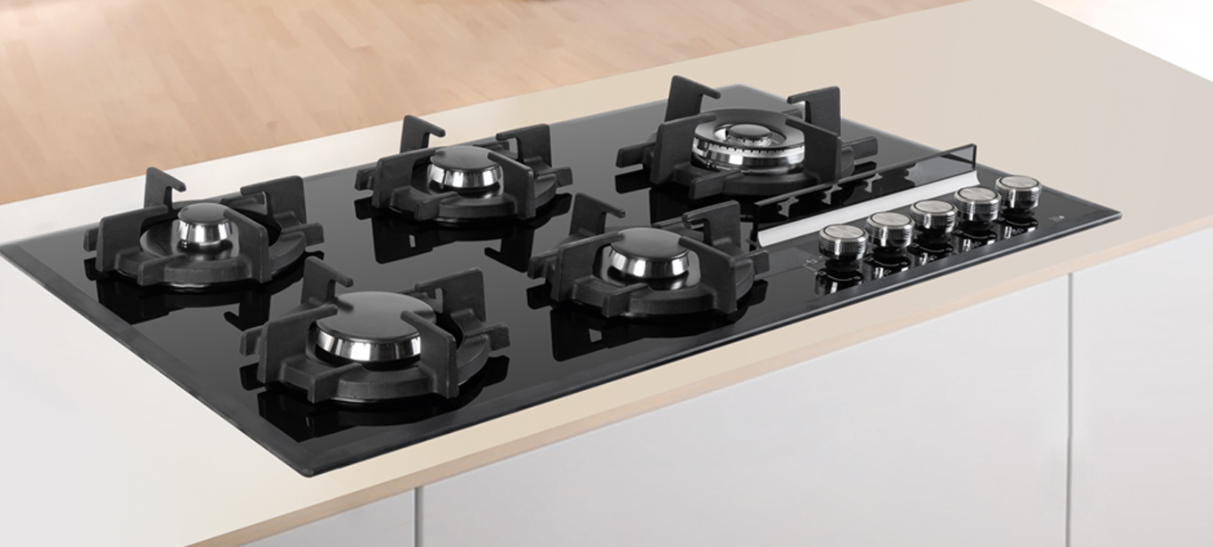 اجاق گاز شیشه ای درسا مدل DG2116-5R