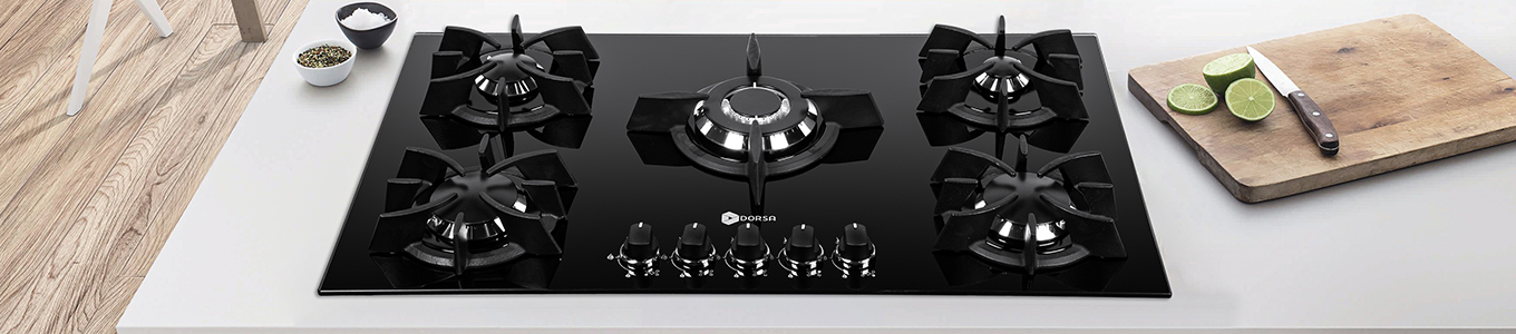 Dorsa DG2115-5M Built-in Glass Hob