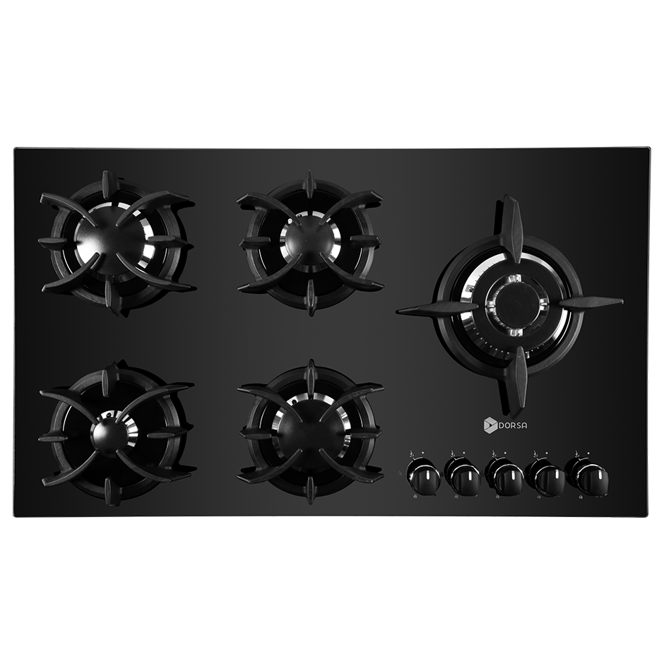 Dorsa DG2115-5R Built-in Glass Hob