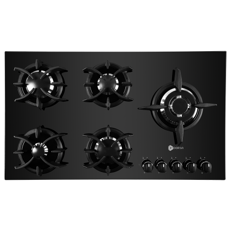 Dorsa DG2115-5R Built-in Glass Hob
