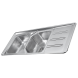Dorsa Top Mount Sink DS3126-120 2