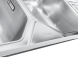 Dorsa Top Mount Sink DS3126-120 5