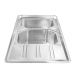 Dorsa Top Mount Sink DS3126-120 7
