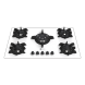 اجاق گاز شیشه ای درسا مدل DG2115-5M 1